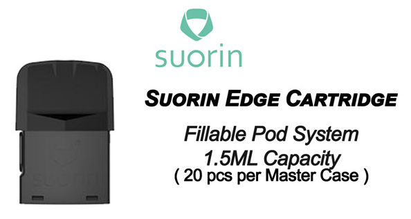 Suorin Edge Cartridge 1.5ml Capacity