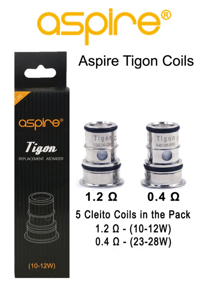 Aspire Tigon Coils 10 12w