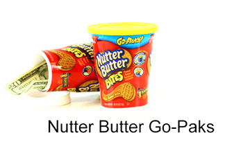 Nutter Butter Go paks Hidden Safe