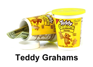 Teddy Grahams Hidden Safe