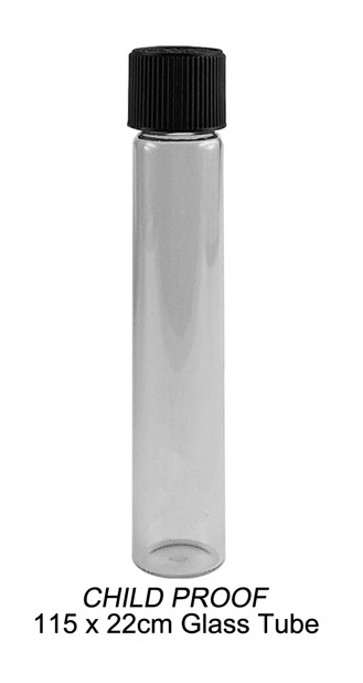 115x22cm Glass Tube
