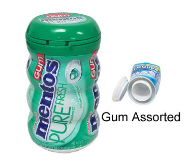 Gum Mentos Hidden Safe