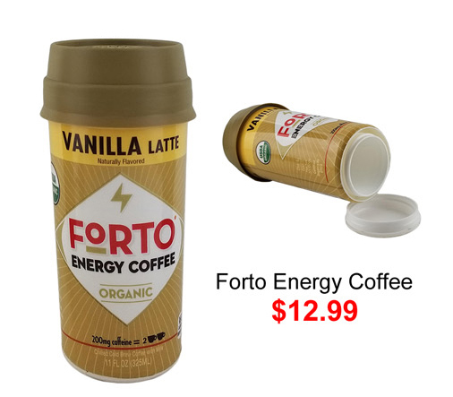 Forto Energy Coffee Hidden Safe