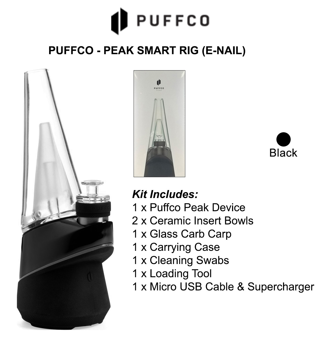 Puffco Peak Smart Rig E nail
