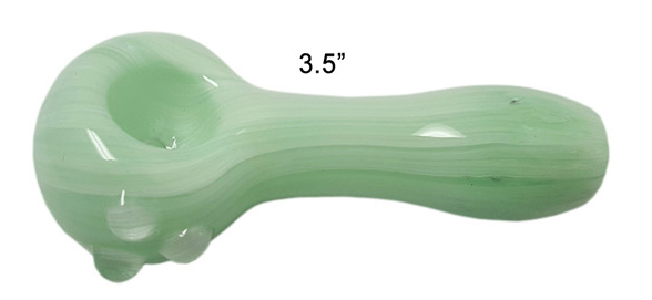 3.5 Inch Green Hand Pipe