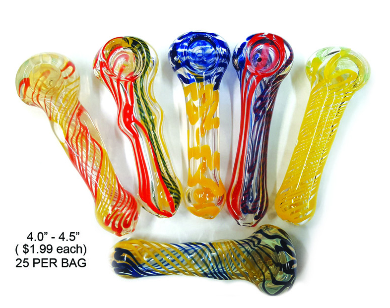 4 And 4.5 Inch Glass Hand Pipe