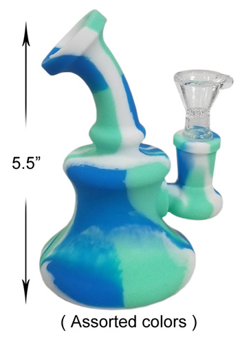 5.5 Inch Silicone Water Pipe