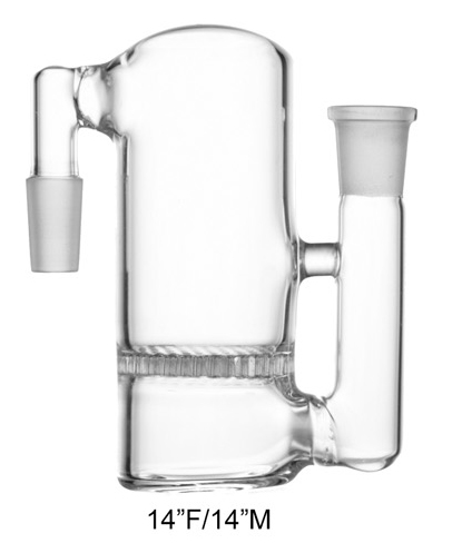 14 Inch F and M Glass Ash Catcher
