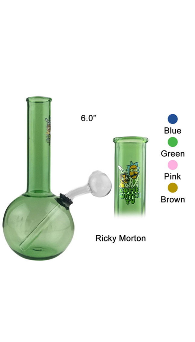 6 Inch Ricky Morton Green Oil Burner