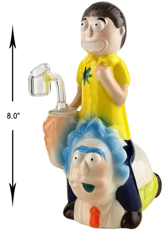 8 Inch Rick And Morty Dab Rig