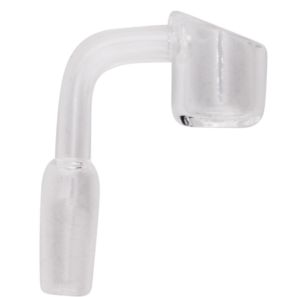 10mm Male 90 Degree Angle Classic A Glass Banger-Clear