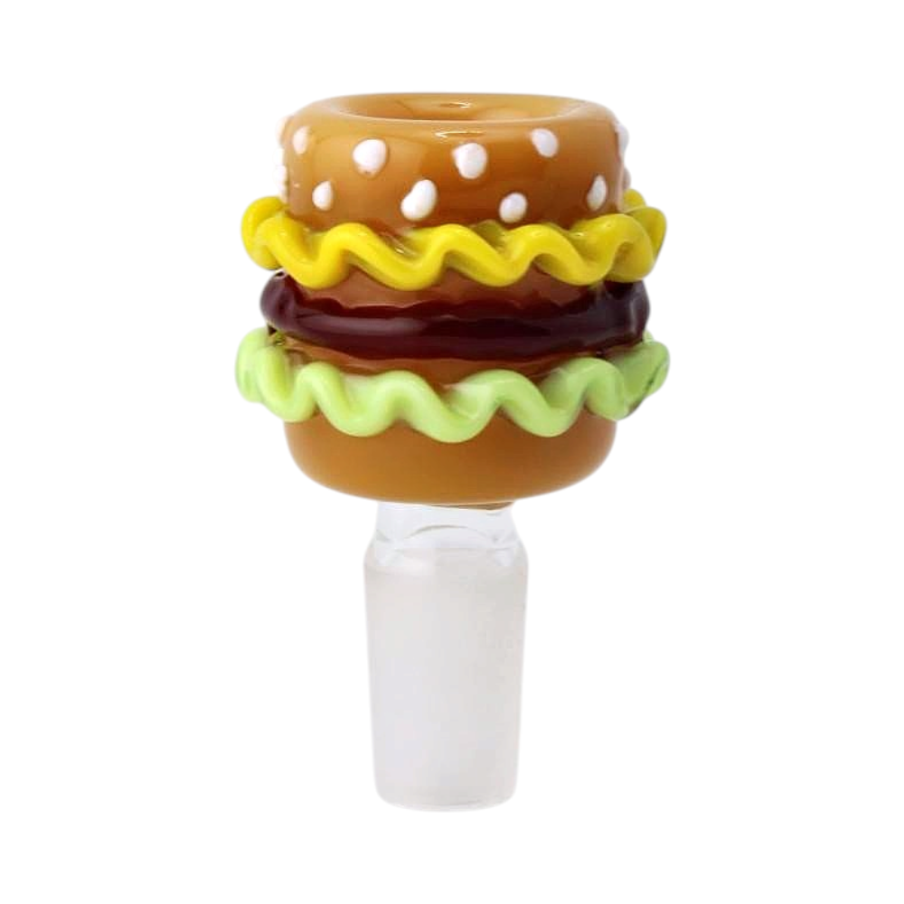 14 Male Burger Design Bowl-Orange