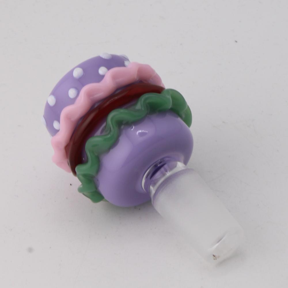 14 Male Burger Design Bowl-Purple