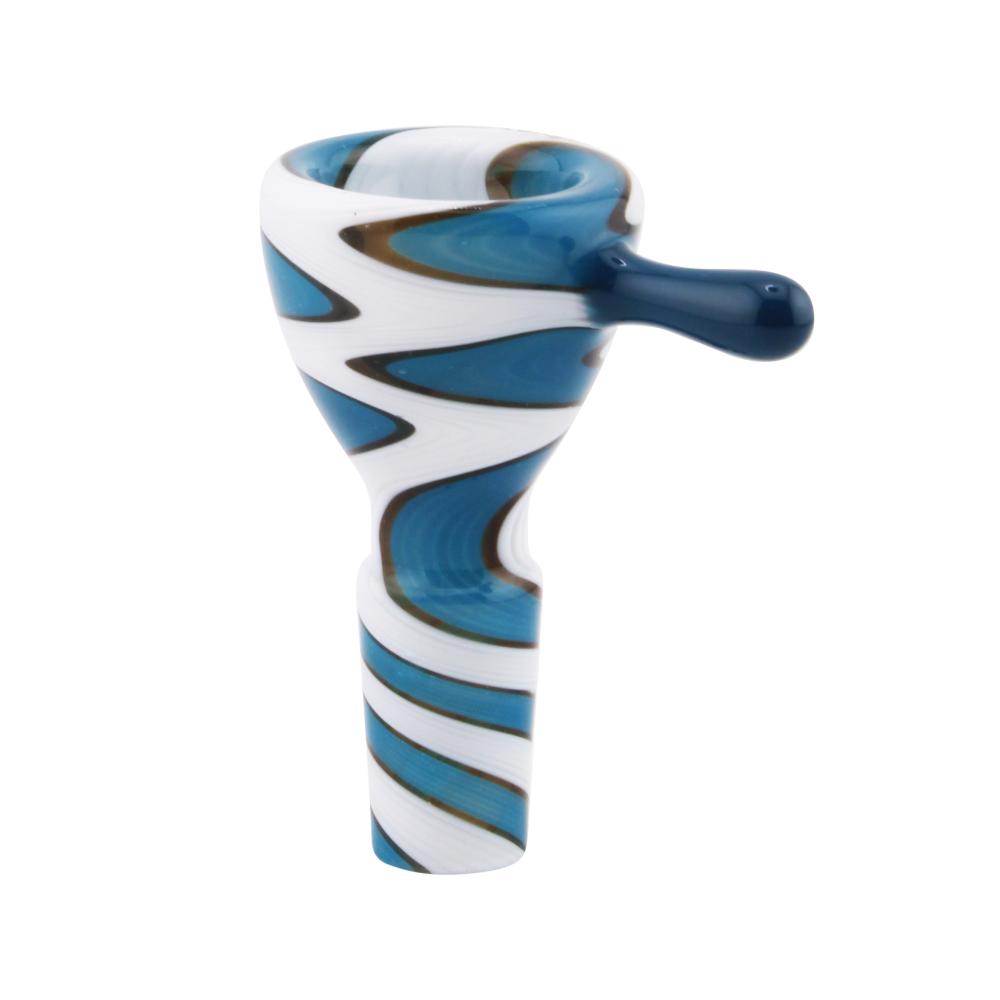 14 Male N42 Bowl-White and Blue