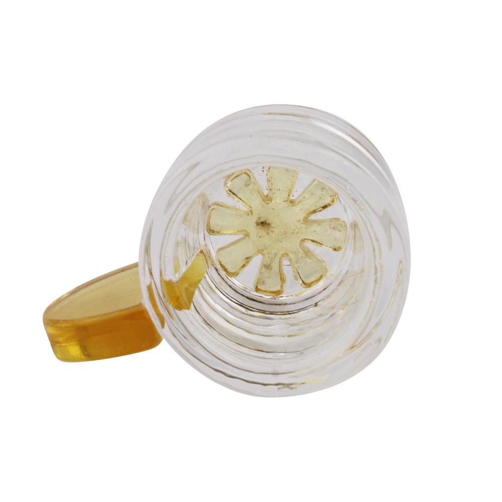 14 Male Star Design Bowl-Yellow