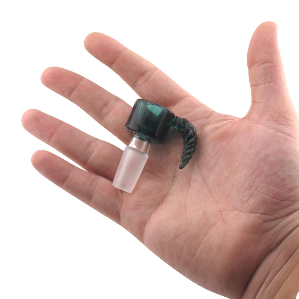 14 Male Yeast Design Bowl-Dark Green