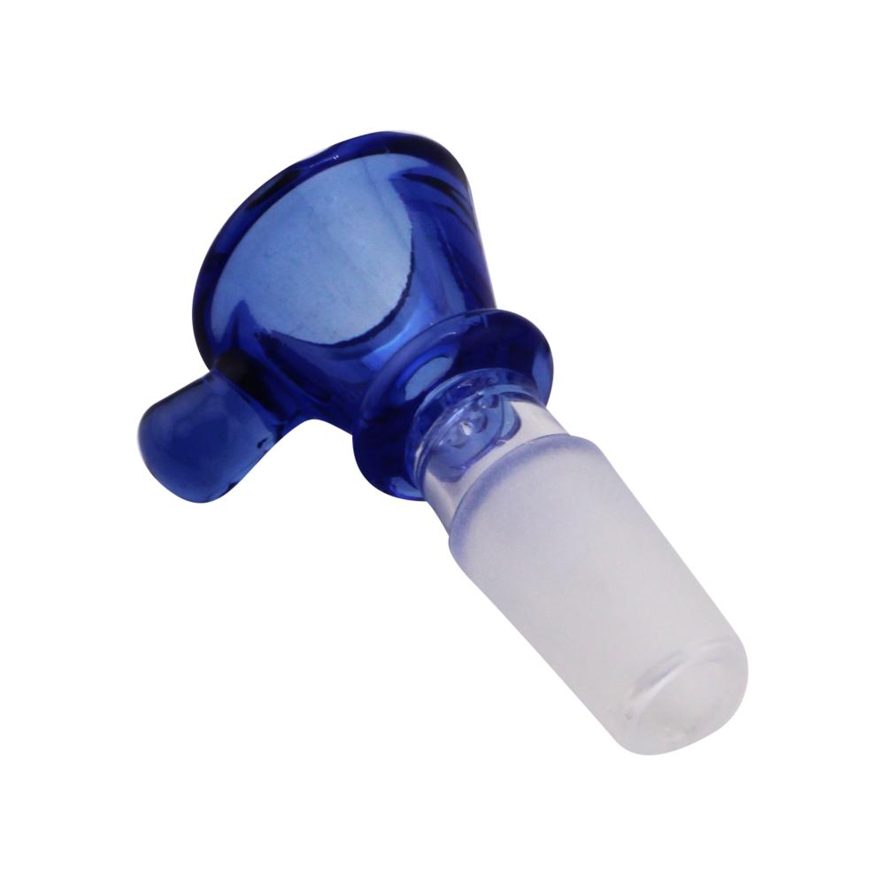 14 mm Male Bold Honeycomb Bowl With Handle-Dark Blue