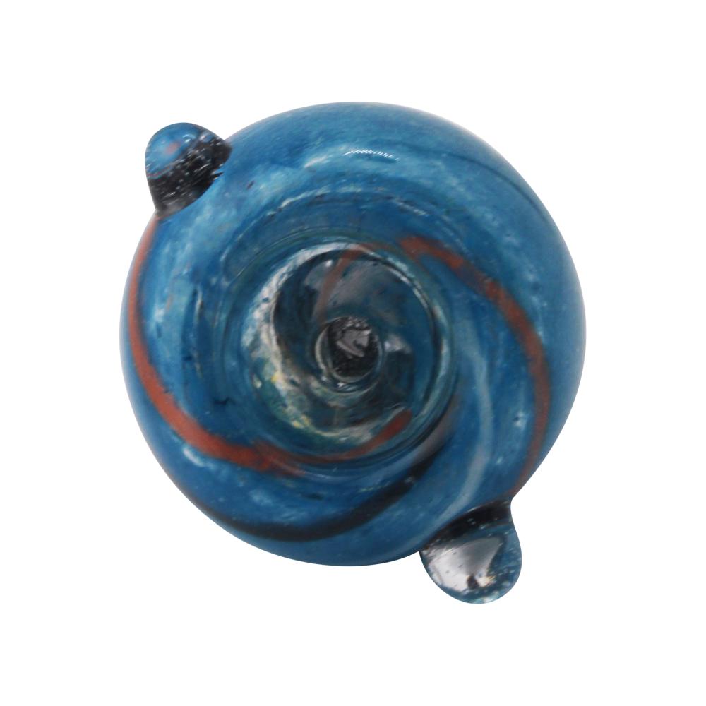 14 mm Male Celestial Bowl With Handle-Blue
