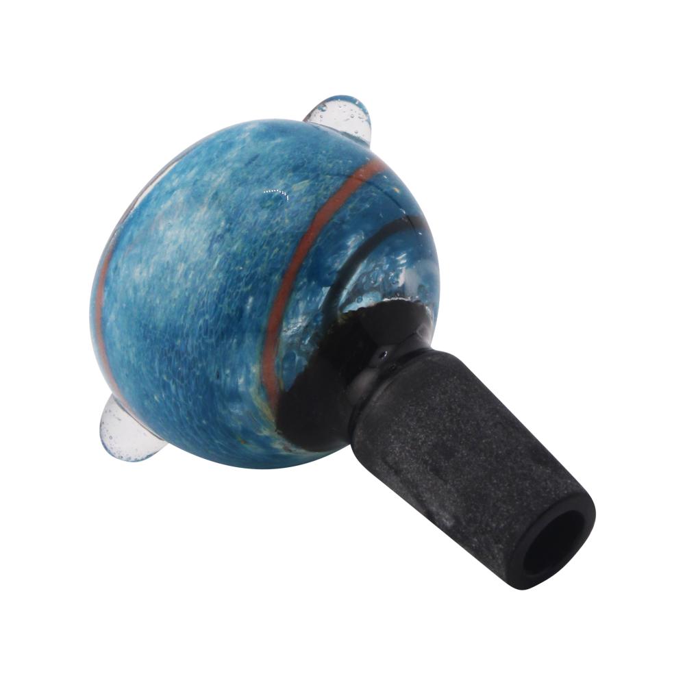 14 mm Male Celestial Bowl With Handle-Blue