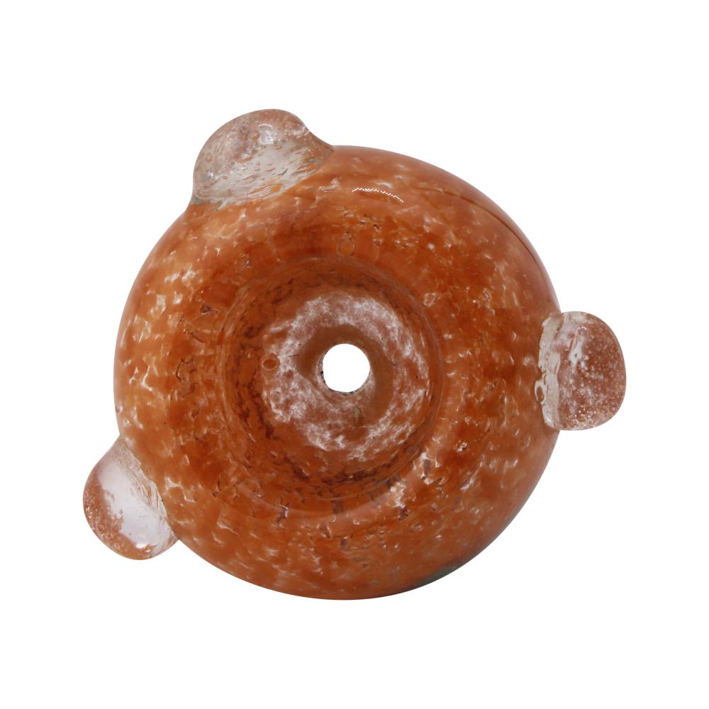 14 mm Male Drift Bowl With Handle-Orange