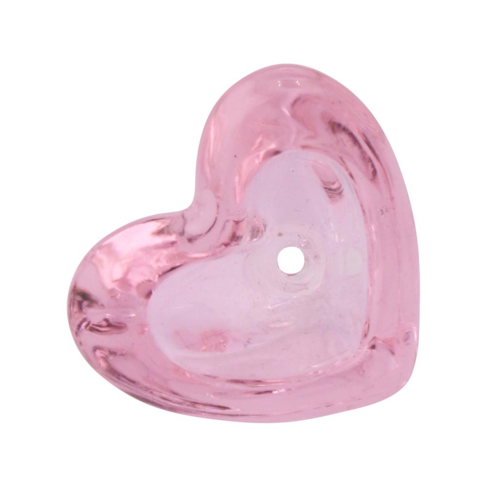 14 mm Male Heart Bowl-Pink