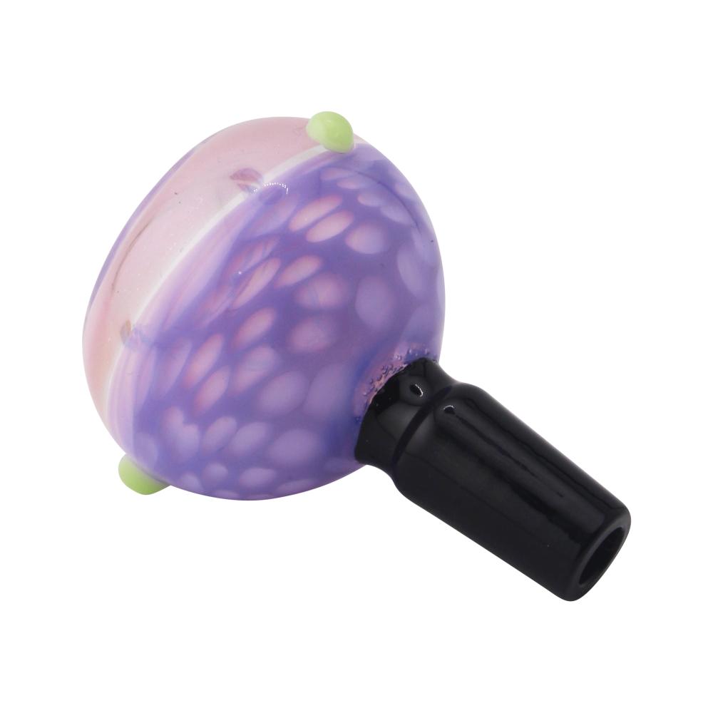 14 mm Male Lavander Mist Bowl With Handle-Purple