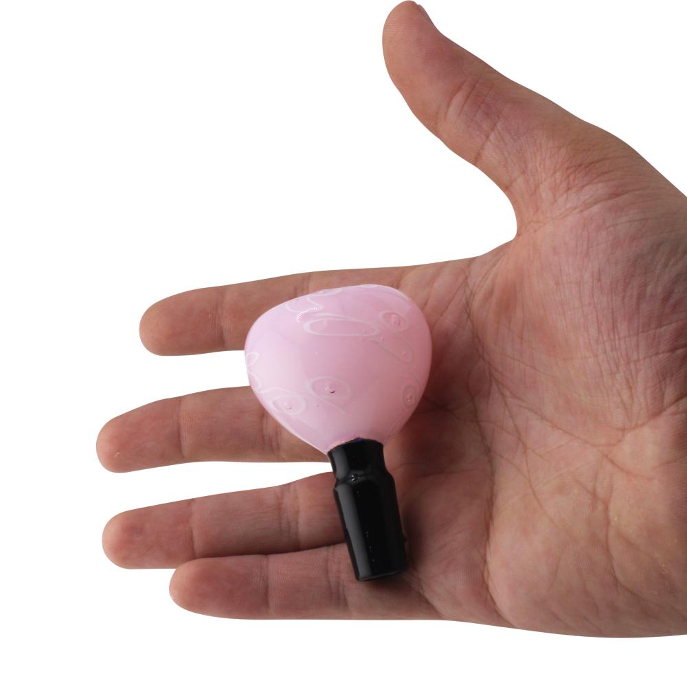 14 mm Male Lavender Mist Bowl-Pink