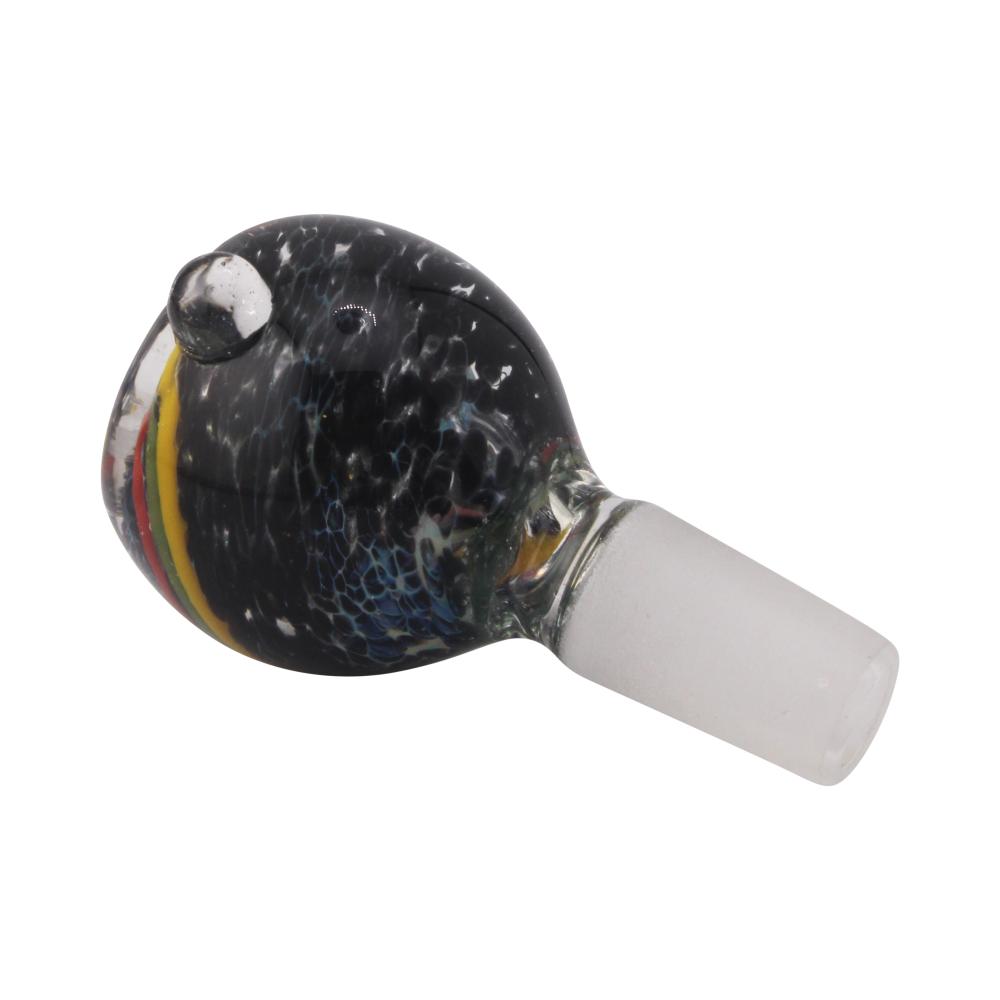 14 mm Male Nightfall Bowl With Handle-Dark Blue