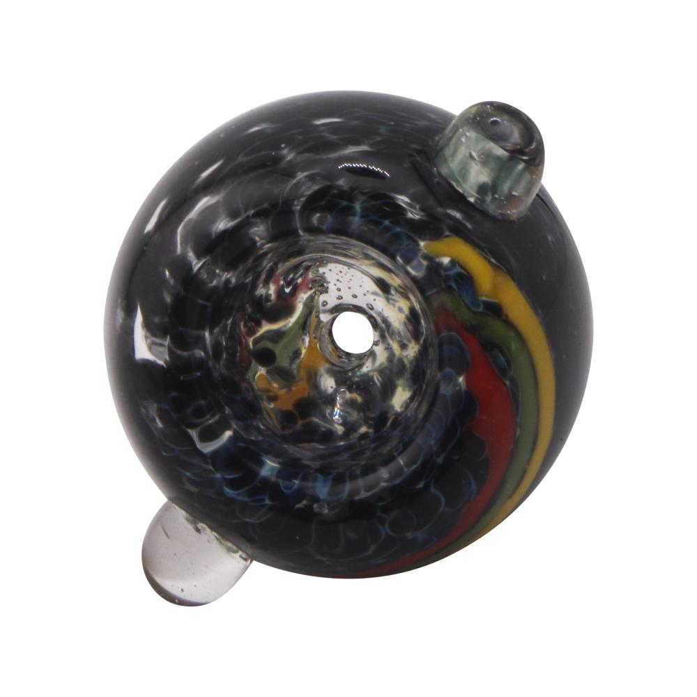 14 mm Male Nightfall Bowl With Handle-Dark Blue