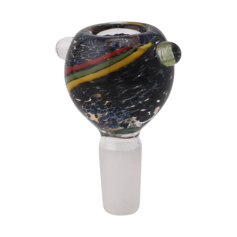 14 mm Male Nightfall Bowl With Handle-Dark Blue