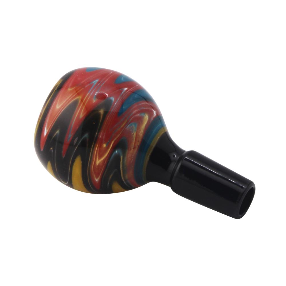 14 mm Male Ocean Ember Swirl Bowl-Mix Color