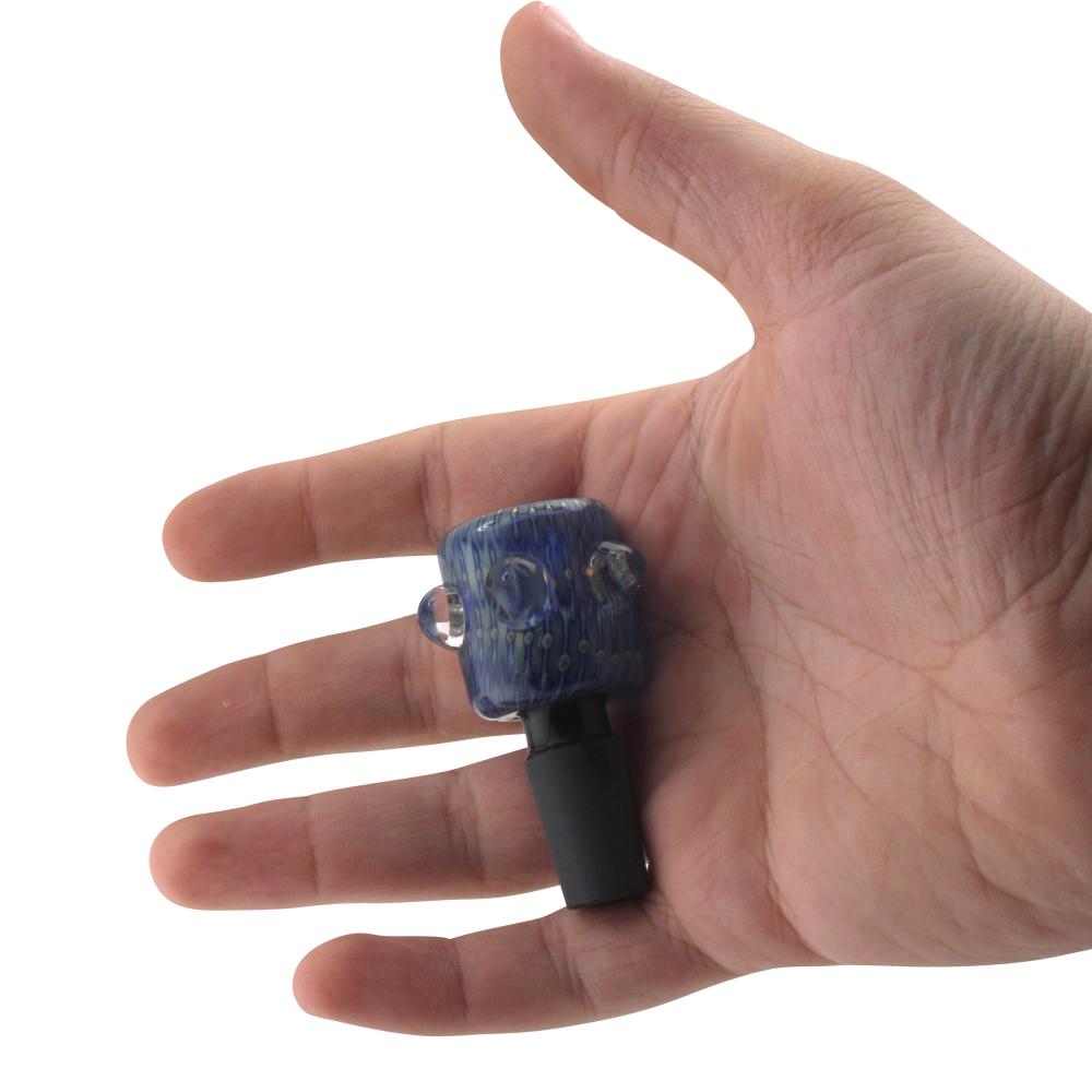 14 mm Male Ocean Tint Bowl-Blue