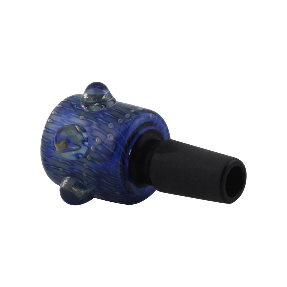 14 mm Male Ocean Tint Bowl-Blue