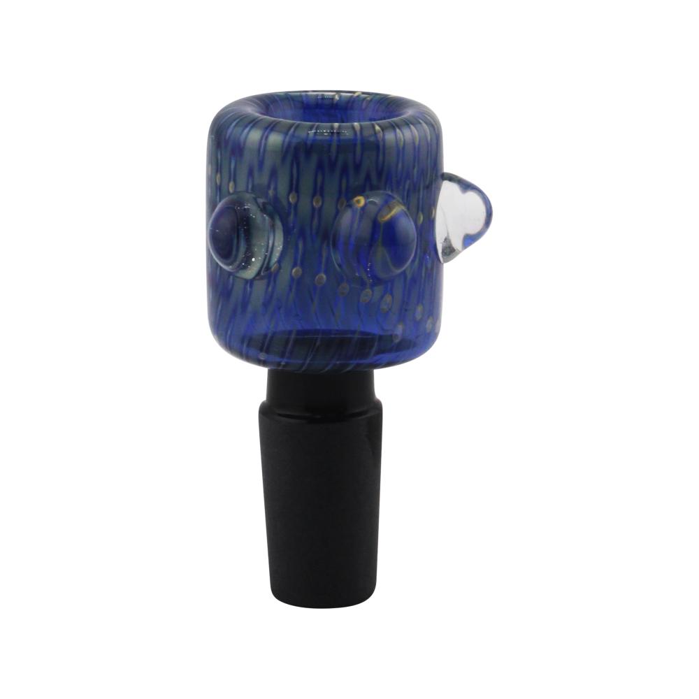 14 mm Male Ocean Tint Bowl-Blue