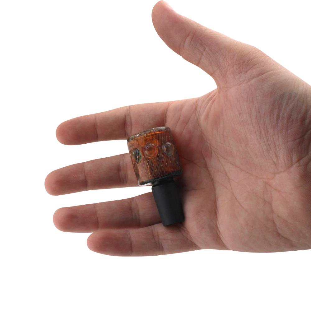 14 mm Male Ocean Tint Bowl-Brown