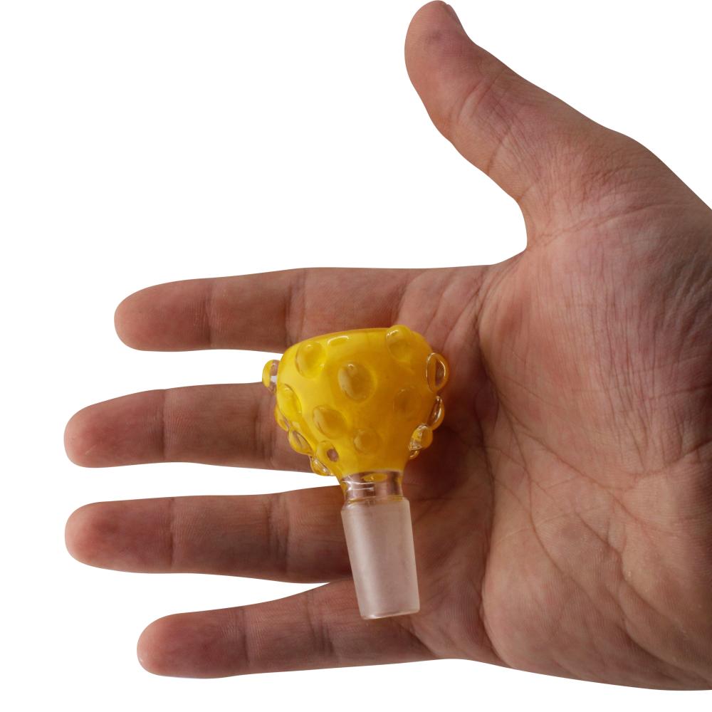 14 mm Male Ruby Bowl-Yellow