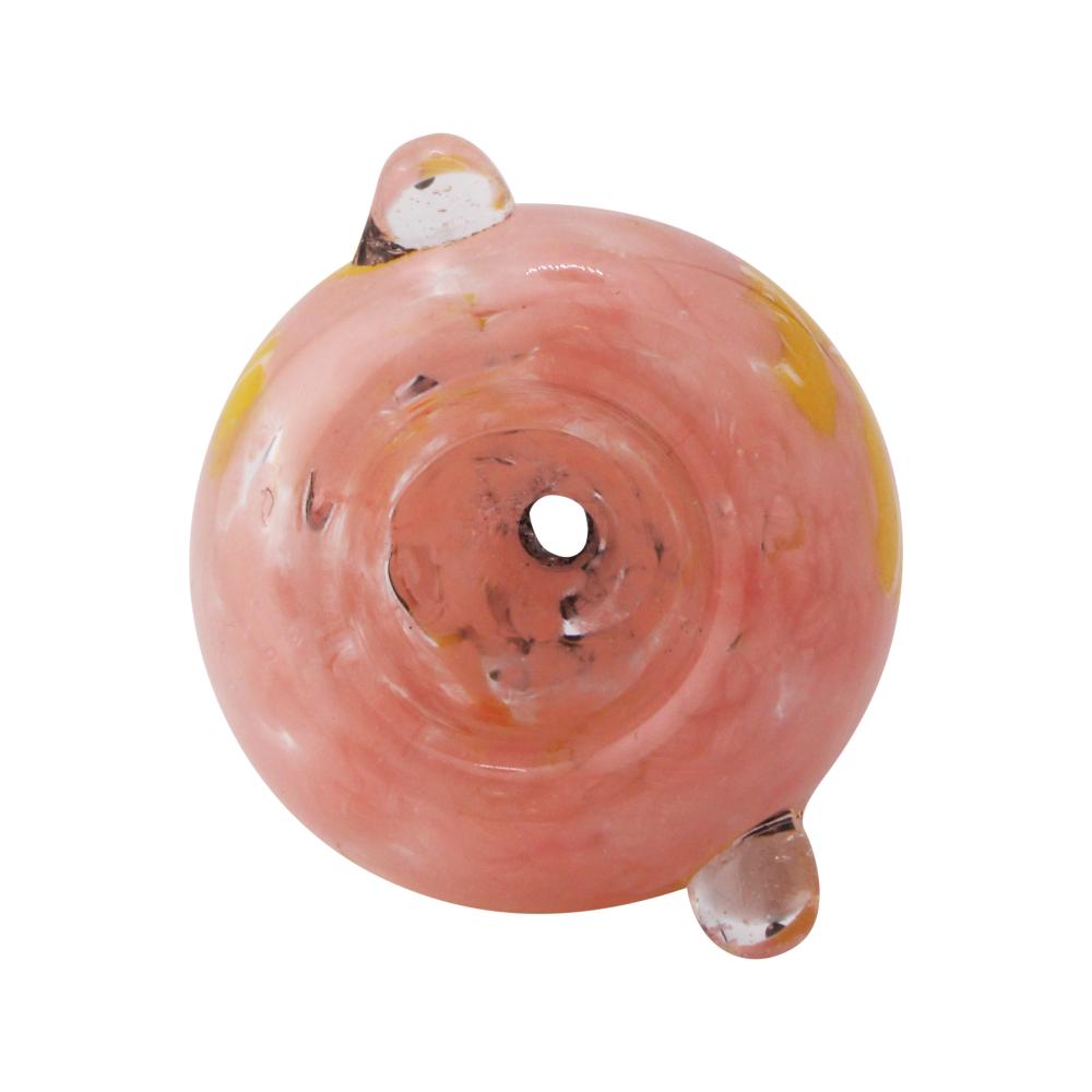 14 mm Male Sunrise Frit Bowl With Handle