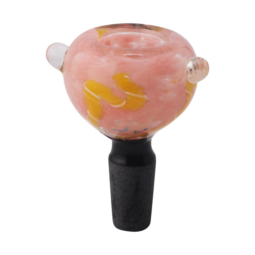 14 mm Male Sunrise Frit Bowl With Handle
