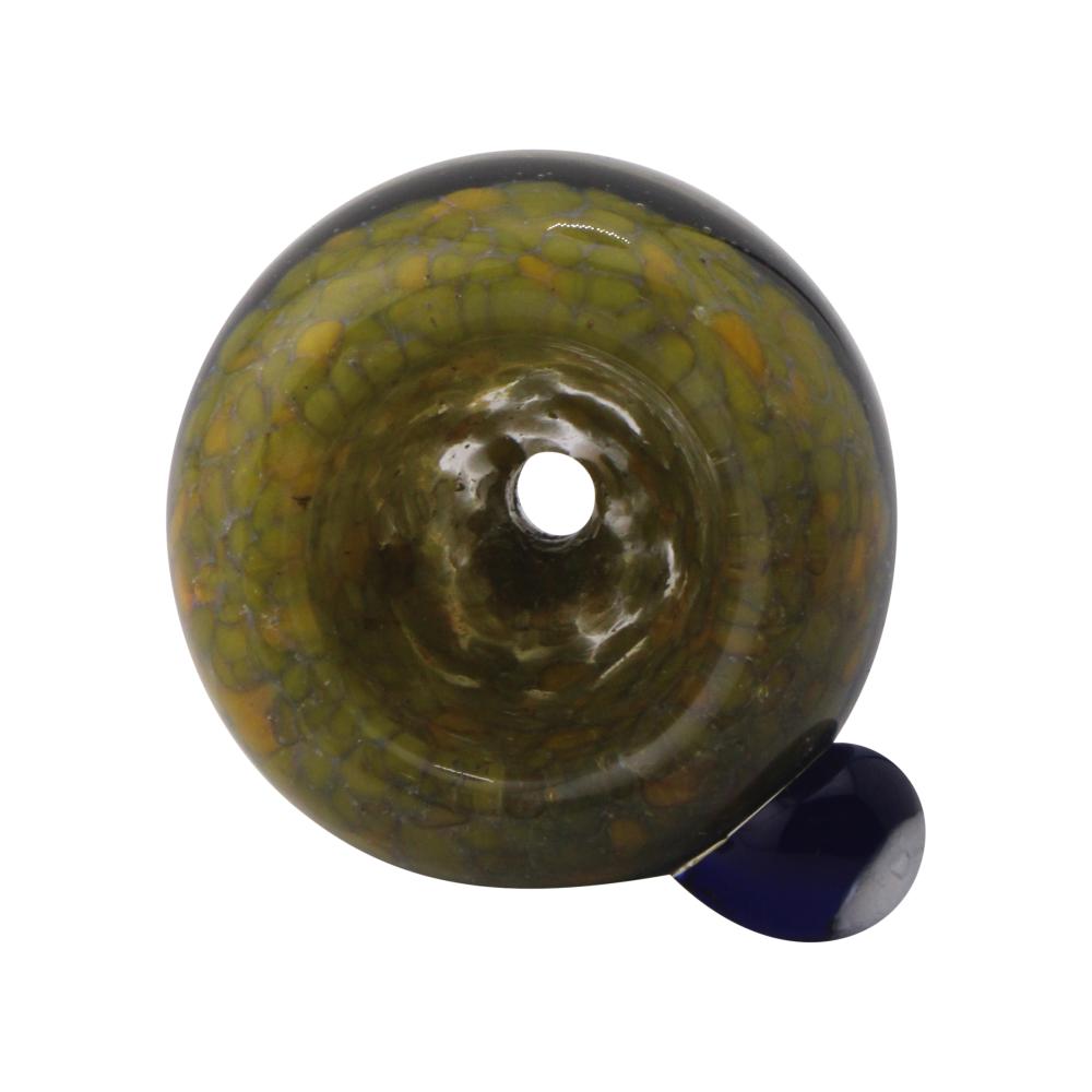 14 mm Male Vardant Bowl With Handle-Dark Green