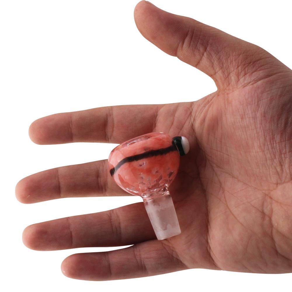 14 mm Male Vardant Bowl With Handle-Pink