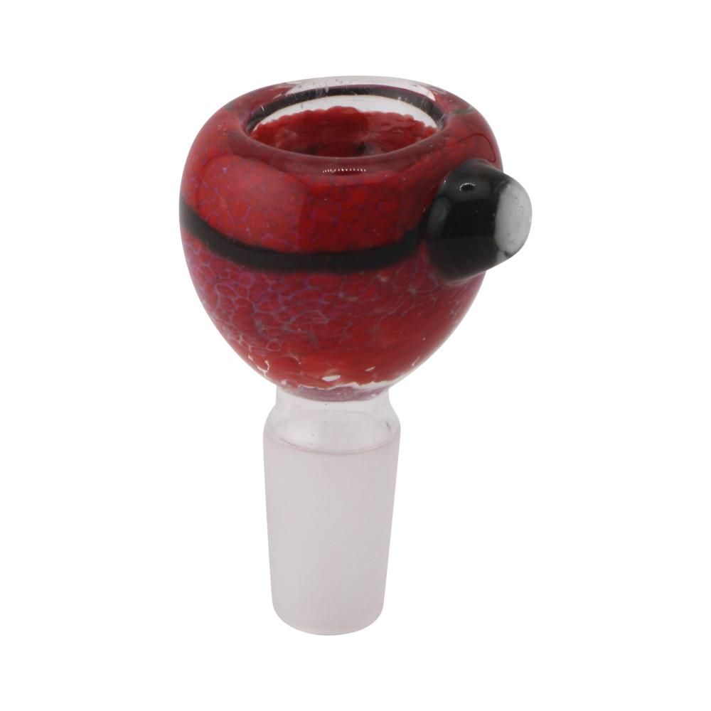 14 mm Male Vardant Bowl With Handle-Red