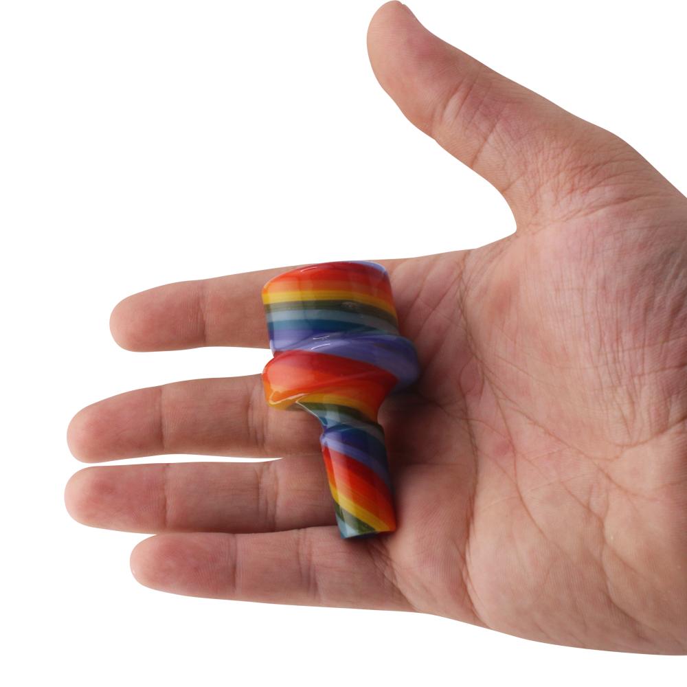 14 mm Male Vortex Swirl Bowl-Mix