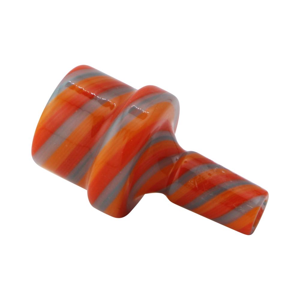 14 mm Male Vortex Swirl Bowl-Orange