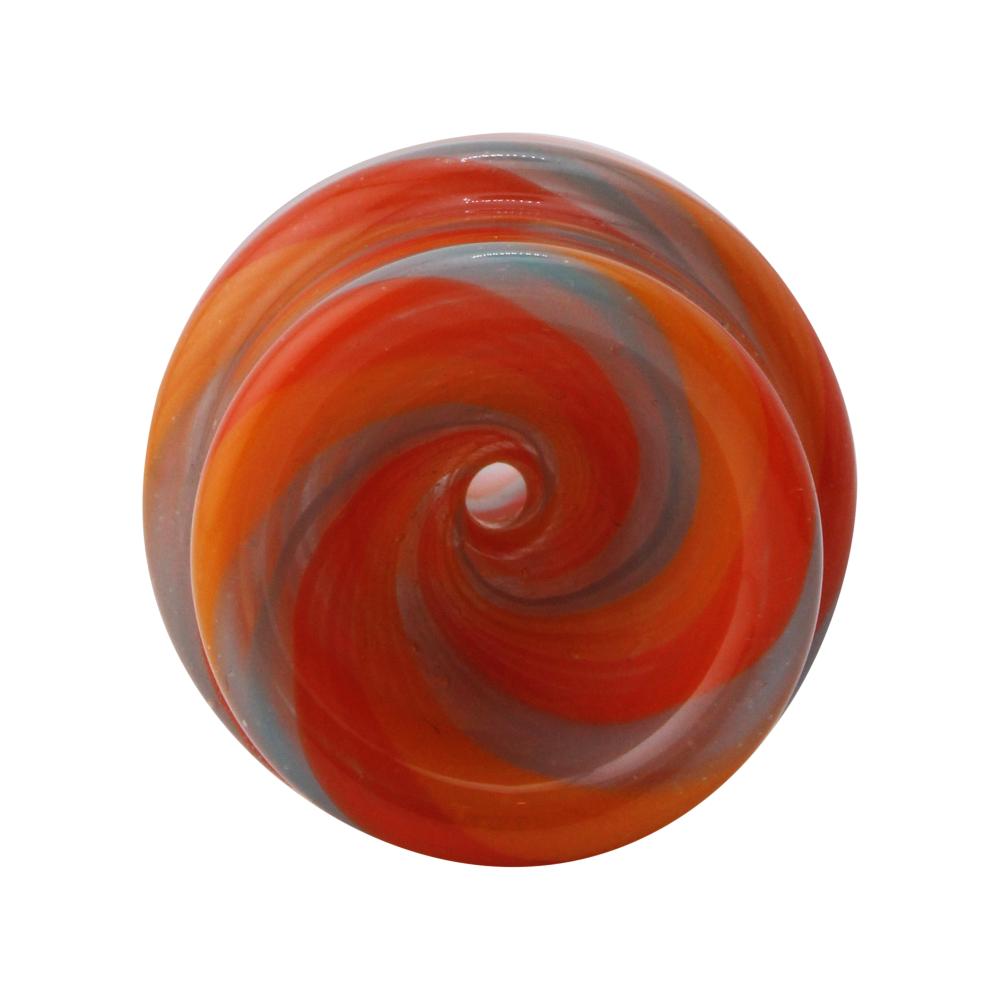 14 mm Male Vortex Swirl Bowl-Orange