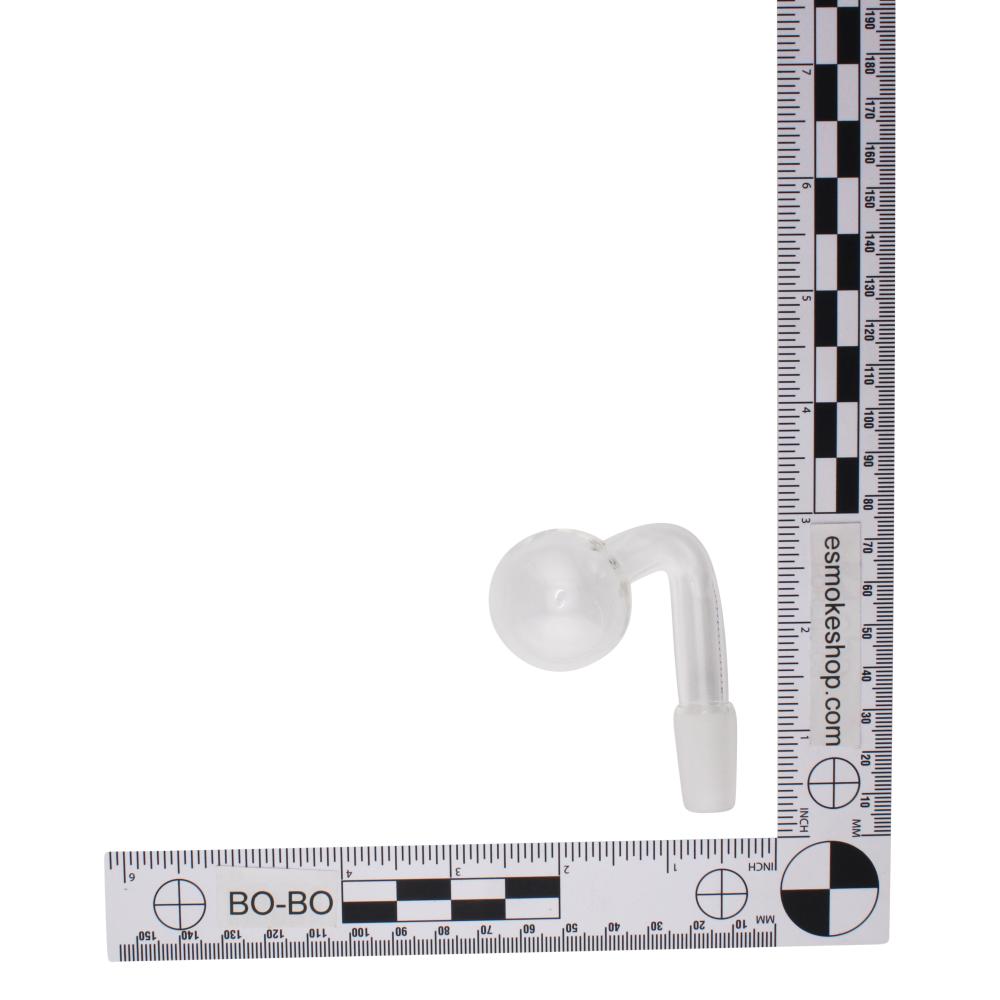 14mm Clear Pyrex Glass Oil Burner Attachment-Clear