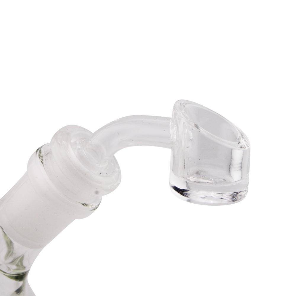 14mm Male 45 Degree Angle Classic A Glass Banger-Clear