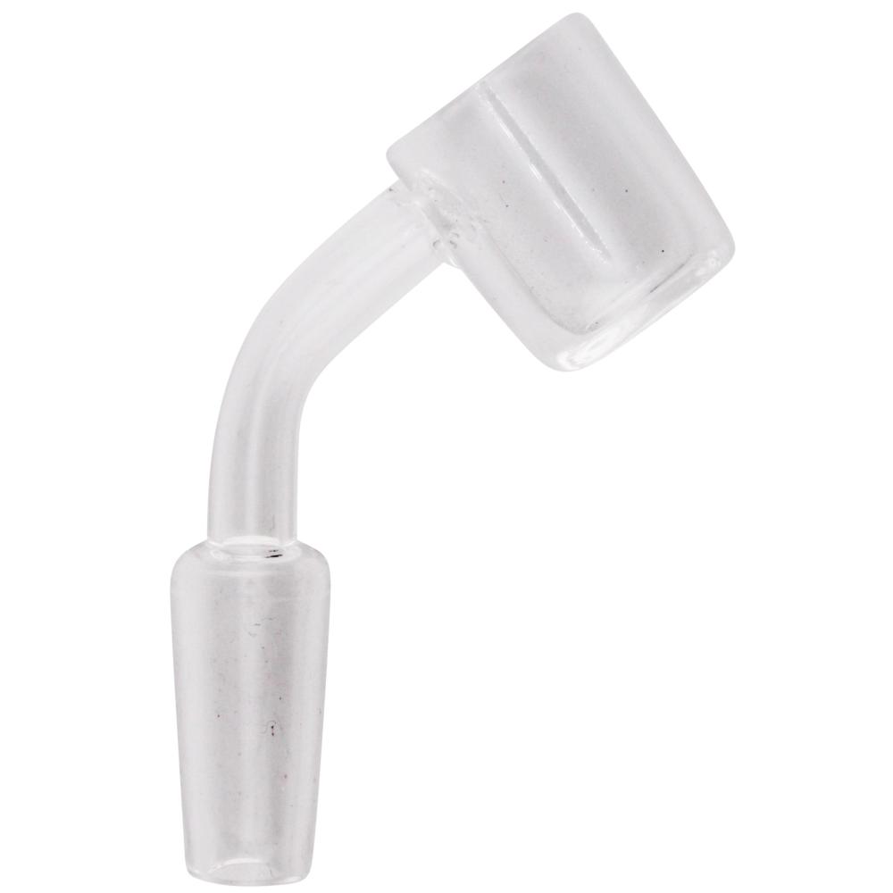 14mm Male 45 Degree Angle Classic Glass Banger-Clear