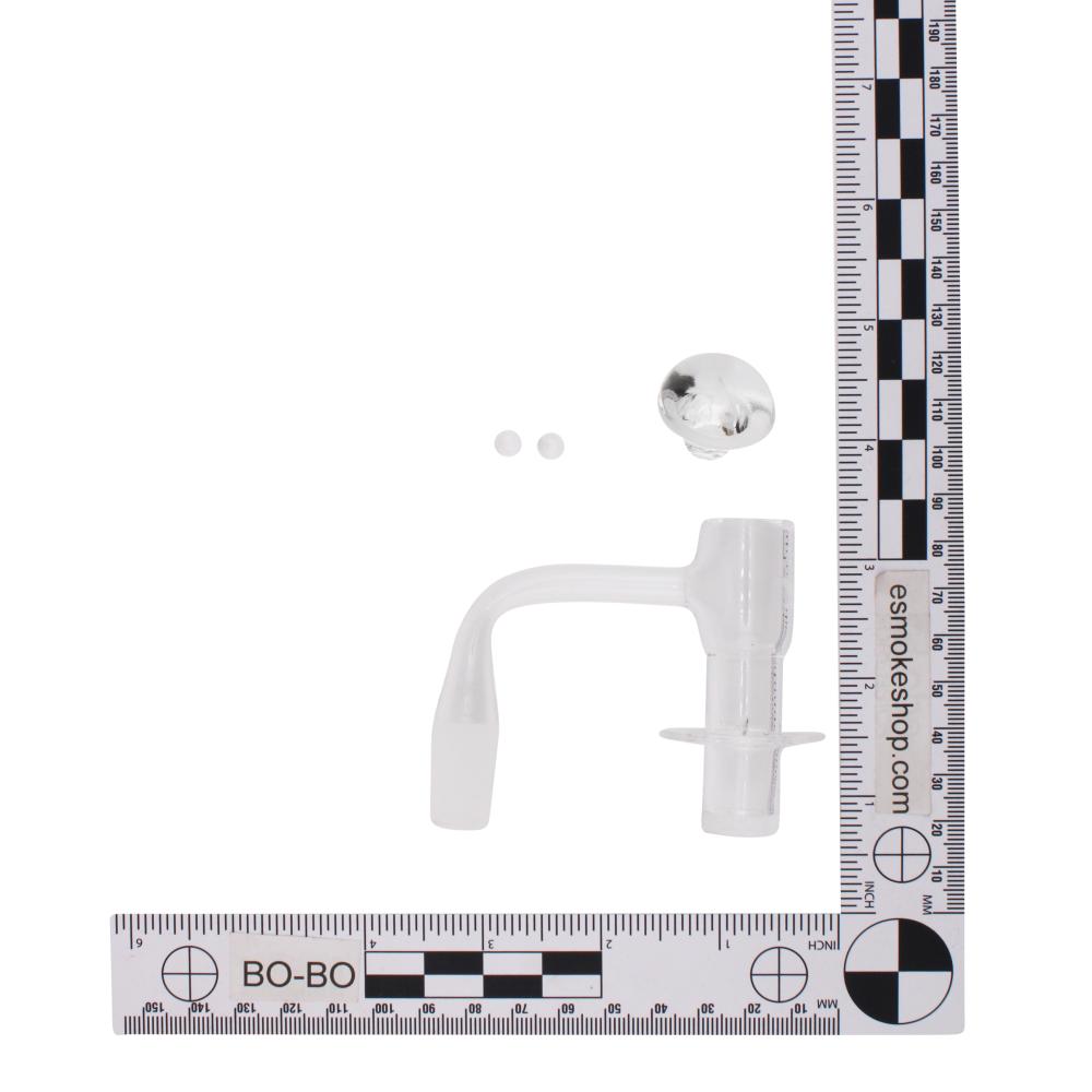 14mm Male 90 Degree aLeaf Kit Boom Glass Terp Slurper