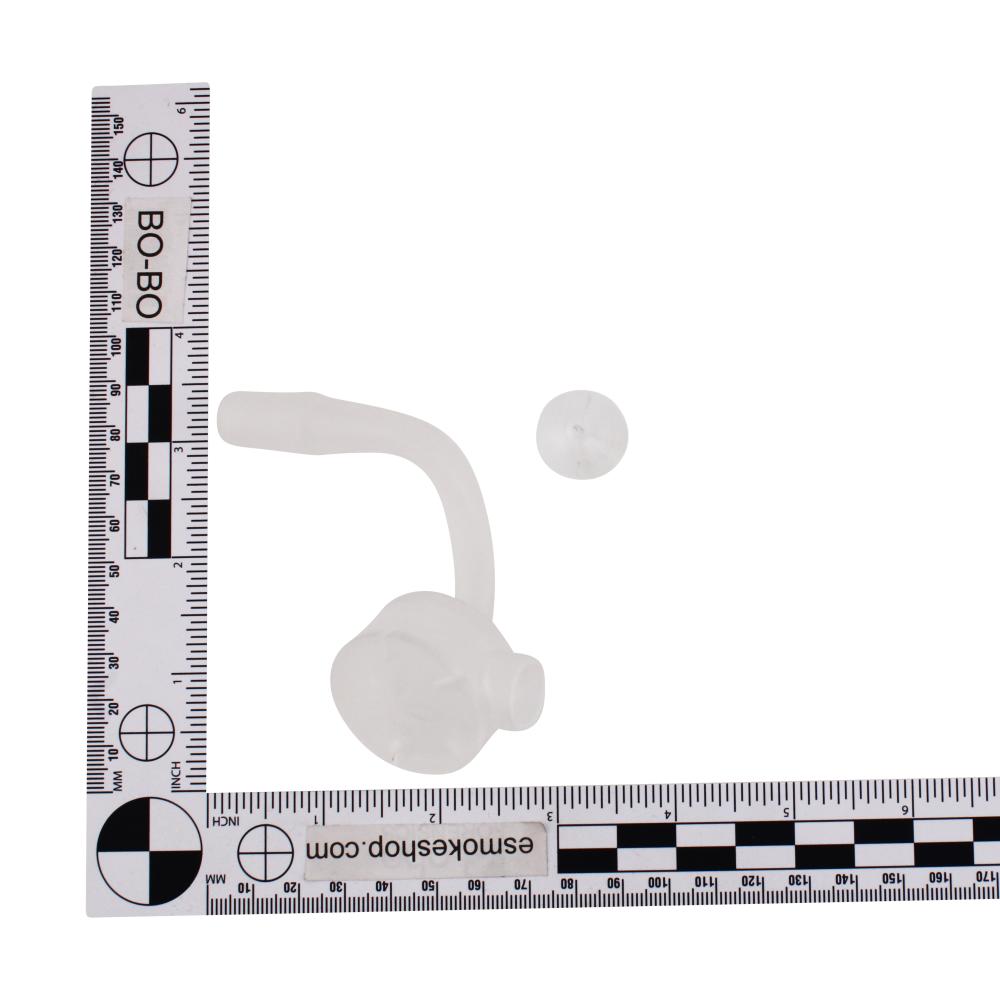 14mm Male 90 Degree aLeaf Kit M Glass Terp Slurper