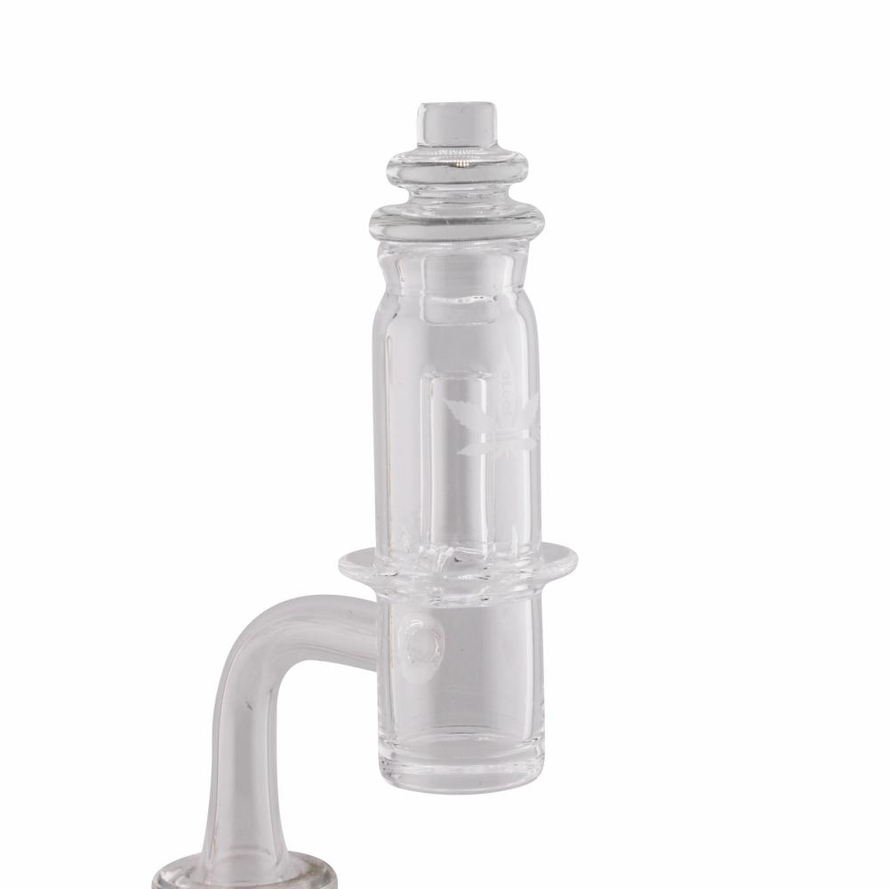 14mm Male 90 Degree aLeaf Kit Strength Glass Terp Slurper-Clear